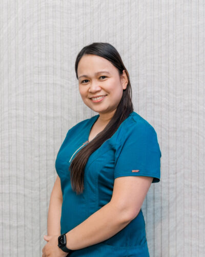 RDA and Sterilization assistant Penny Pascual
