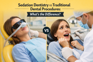 Sedation Dentistry vs Traditional Dental Procedures: What’s the Difference?