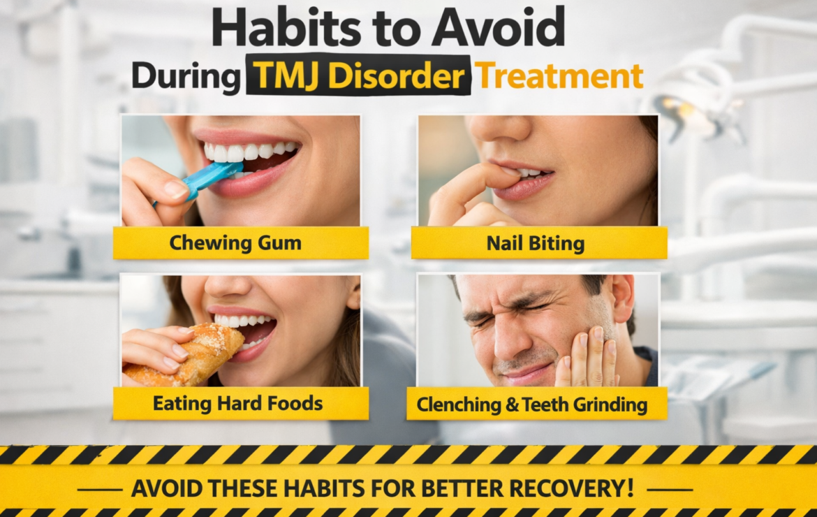 Habits to Avoid During TMJ Disorder Treatment