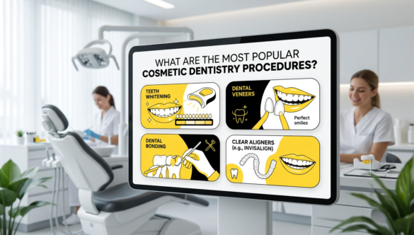 What Are the Most Popular Cosmetic Dentistry Procedures